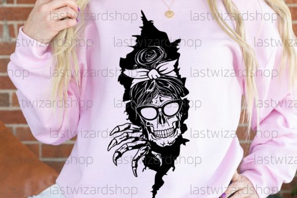 Mom Skull in the Wall SVG Graphics & Crafts Review