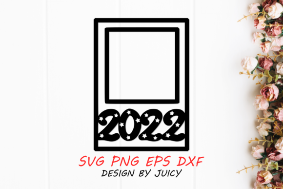 Polaroid Photo Frame 2022 Design SVG