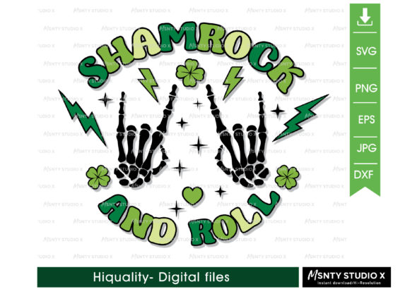 Shamrock and Roll SVG: Graphics and Crafts