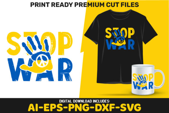 Stop War Peace for Ukraine SVG PNG: A Designer’s Review